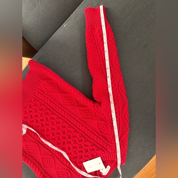 J.Crew factory Kids' cable-knit fisherman sweater size xs - Picture 6 of 6